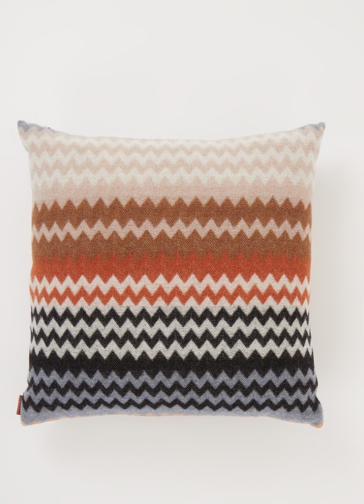 Missoni Humbert sierkussen 40 x 40 cm  - voorkant 3 beige