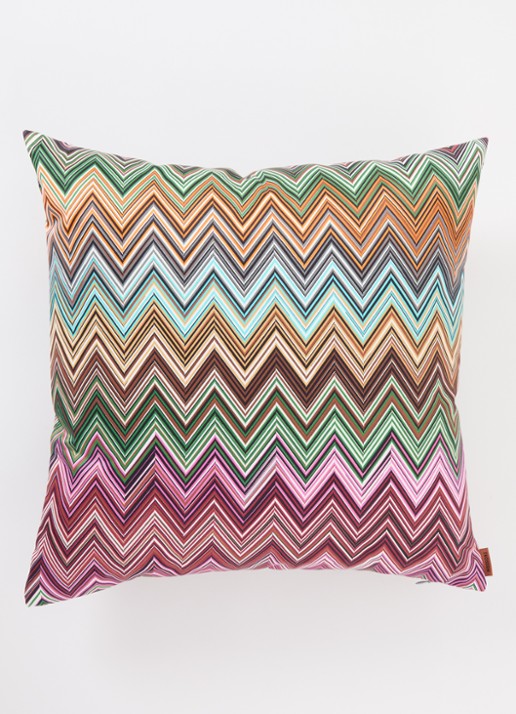 Missoni Jarris sierkussen 40 x 40 cm - detail 3 oranje