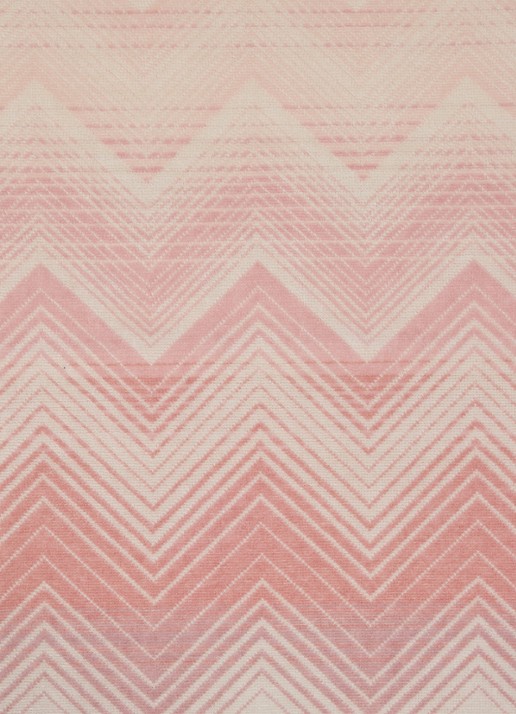 Missoni Marea gastendoek - 40 x 70 cm - detail 3 lichtroze