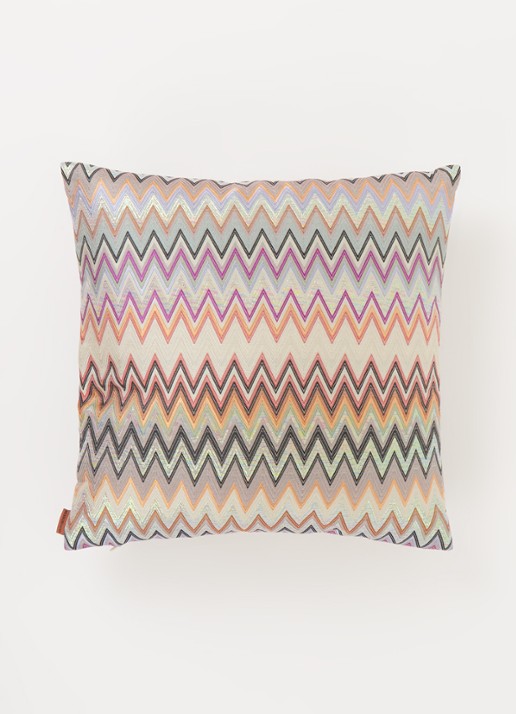 Missoni Masuleh sierkussen 40 x 40 cm - voorkant 3 taupe