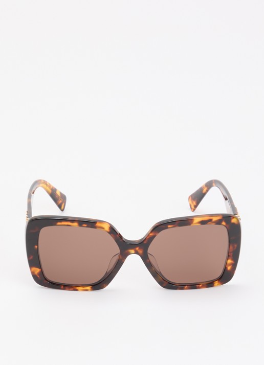 Miu Miu Butterfly zonnebril MU10YS - detail 3 donkerbruin
