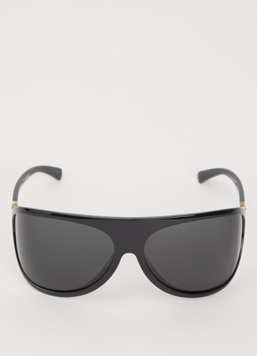 Miu Miu Piloten zonnebril MU A01S - detail 2 zwart