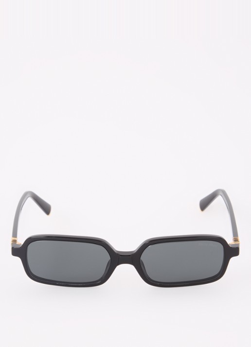 Miu Miu Retro zonnebril MU 11ZS - detail zwart
