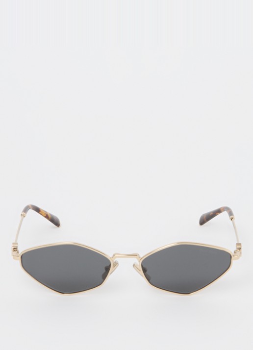 Miu Miu Retro zonnebril MU 56ZS - detail 3 goud