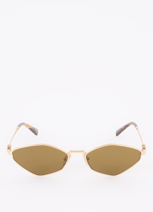 Miu Miu Retro zonnebril MU 56ZS - detail 3 goud