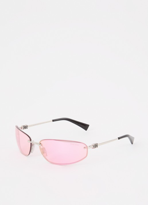 Miu Miu Retro zonnebril MU A50S   - detail 3 zilver