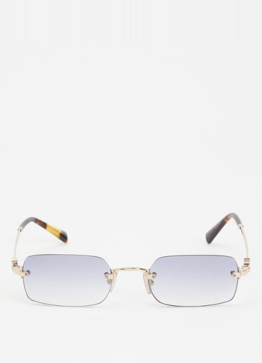 Miu Miu Retro zonnebril MU B50 - detail goud