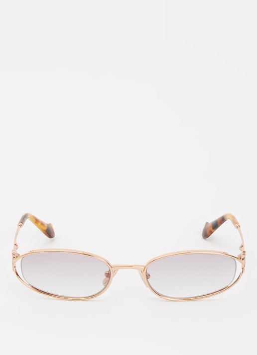 Miu Miu Retro zonnebril MU C51S - detail roségoud