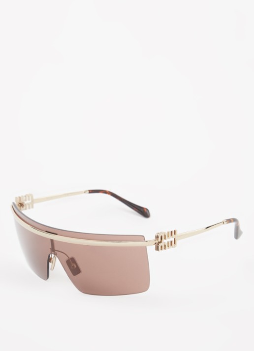 Miu Miu Shield zonnebril MU 50ZS