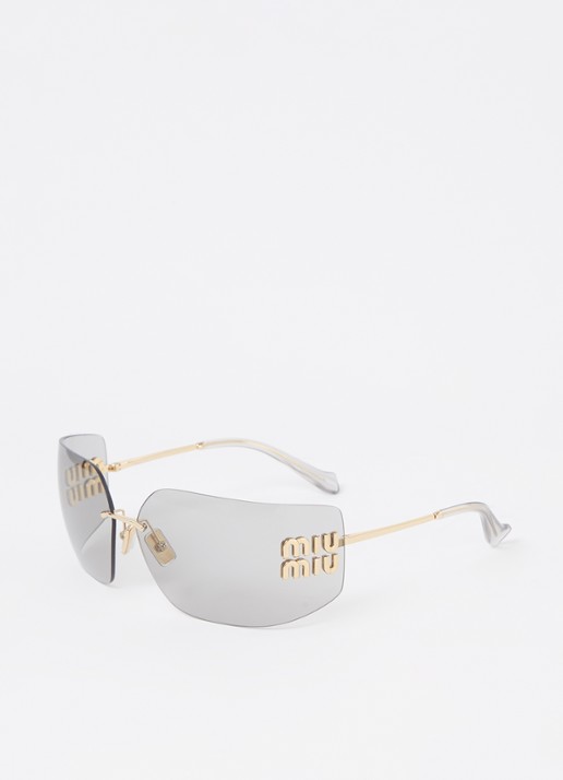 Miu Miu Shield zonnebril MU 54YS