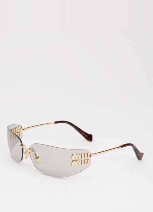 Miu Miu Shield zonnebril MU A51S
