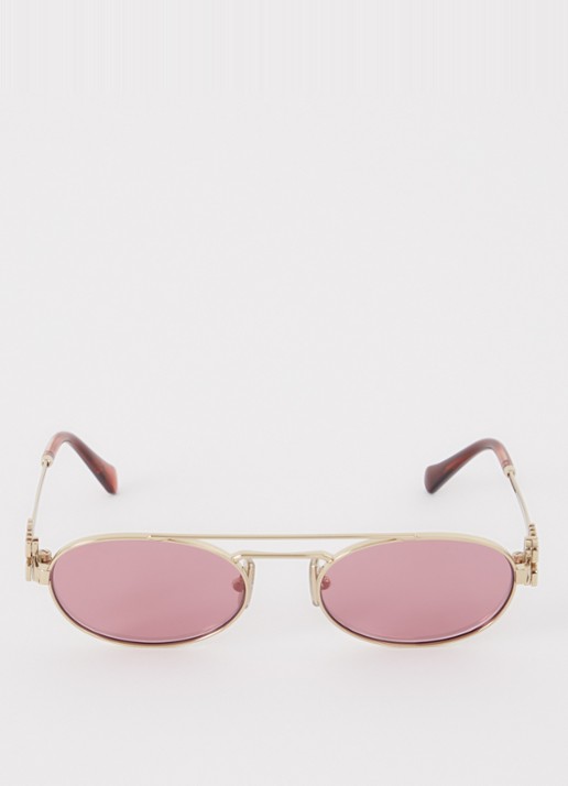 Miu Miu Zonnebril MU 54ZS - detail goud