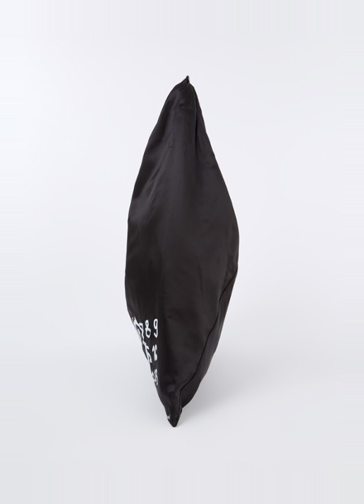MM6 Schoudertas met logo - detail 2 diepzwart