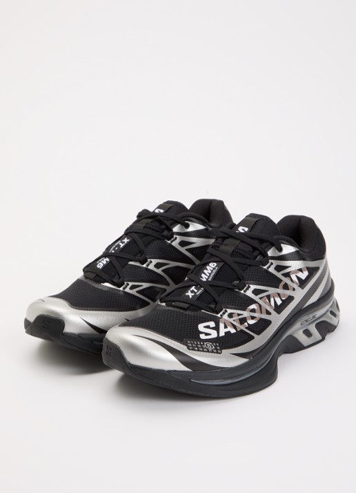 MM6 XT-MM6 sneaker met mesh details - detail 4 zwart