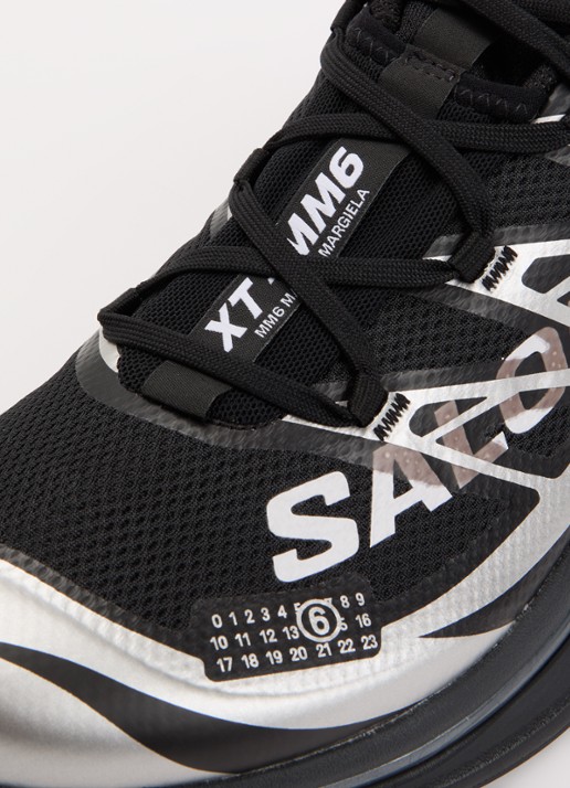 MM6 XT-MM6 sneaker met mesh details - detail 7 zwart