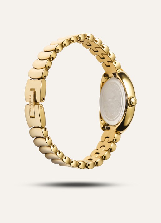 Mockberg Belle Oval horloge MB1418 - detail 6 goud
