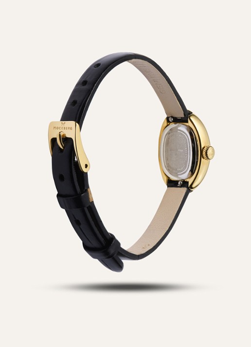 Mockberg Belle Oval Petite horloge MB1412 - detail 6 goud