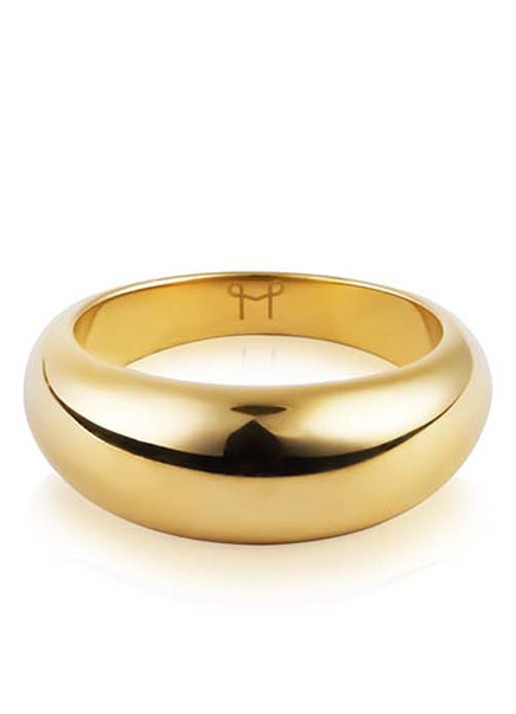 Mockberg Bold ring MO224 - detail goud