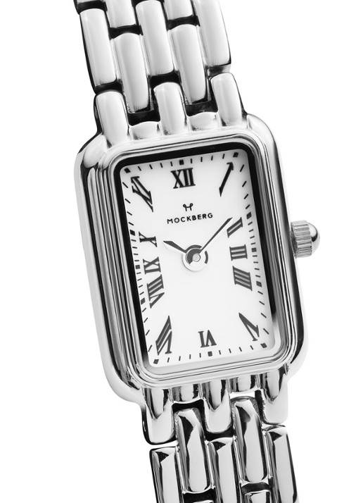 Mockberg Renaissance horloge MB0256 - detail 3 zilver