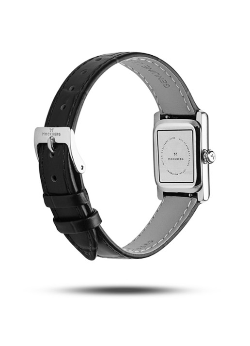Mockberg Timeless horloge MB0246 - detail 4 zilver