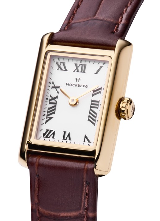 Mockberg Timeless horloge MB0247  - detail 3 goud