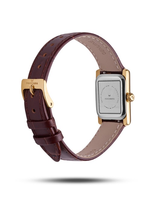 Mockberg Timeless horloge MB0247  - detail 4 goud