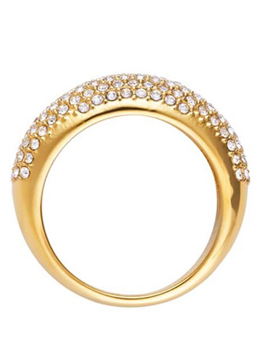 Mockberg Treasure ring met zirkonia MO214 - detail 2 goud