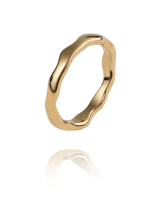 Mockberg Wavy Petite ring MB0133