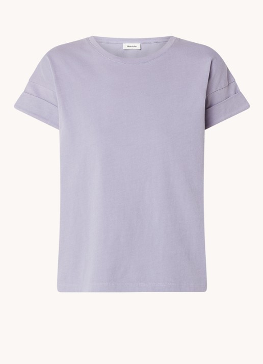 Modström Brazil T-shirt met ronde hals - voorkant 2 lichtpaars