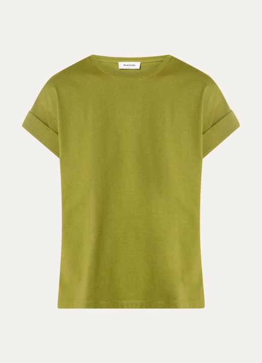 Modström Brazil T-shirt met ronde hals - voorkant 2 groen