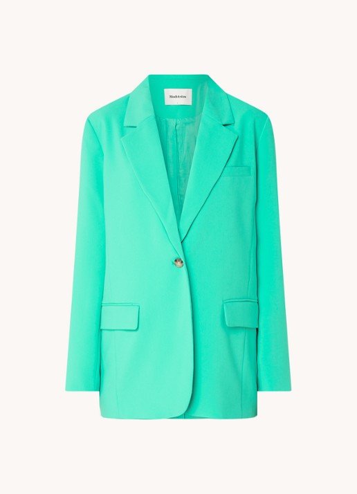 Modström Gale blazer met klepzakken - voorkant groen