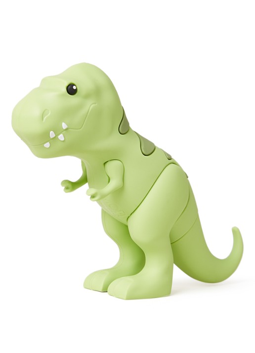 Mojipower Dino powerbank - voorkant lichtgroen