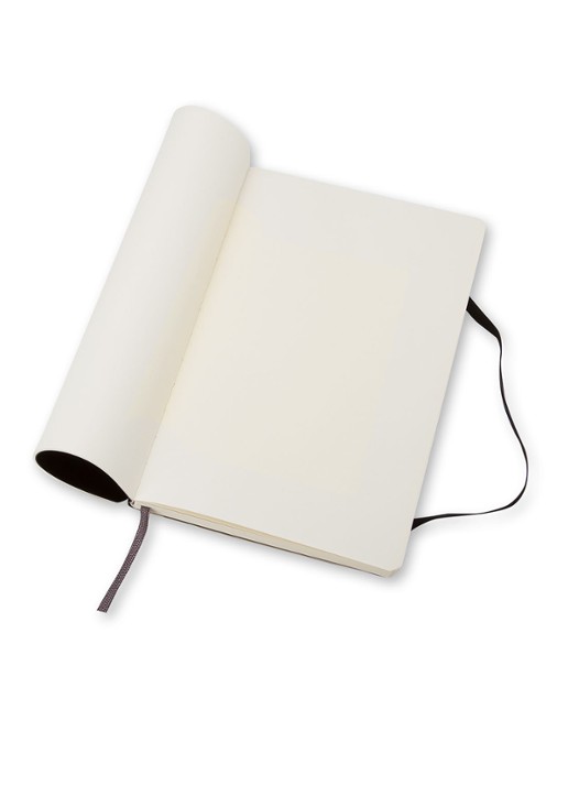 Moleskine Classic A5 blanco notitieboek  - voorkant 3 zwart