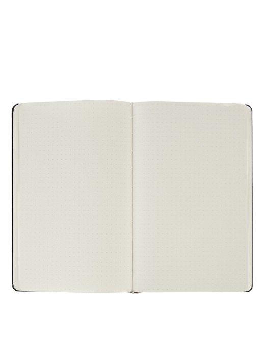 Moleskine Classic Large gestippeld notitieboek 21,5 x 13,5 cm  - detail 4 zwart