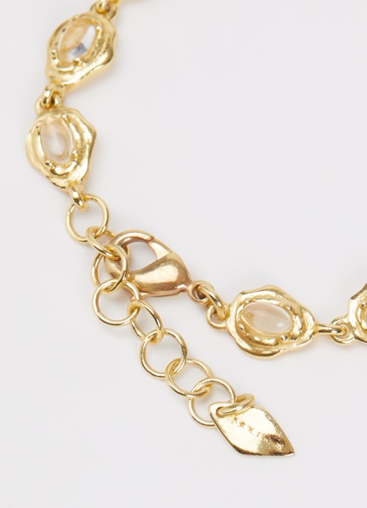 Moliane Lamia armband verguld - detail goud