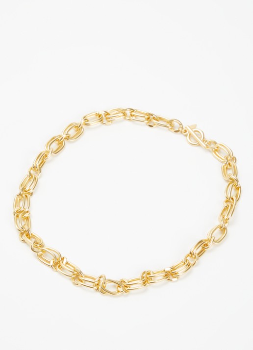 Moliane Serena ketting verguld - detail goud