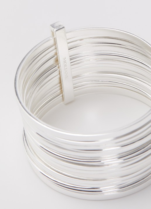 Moliane Zahara armband verguld - detail 3 zilver