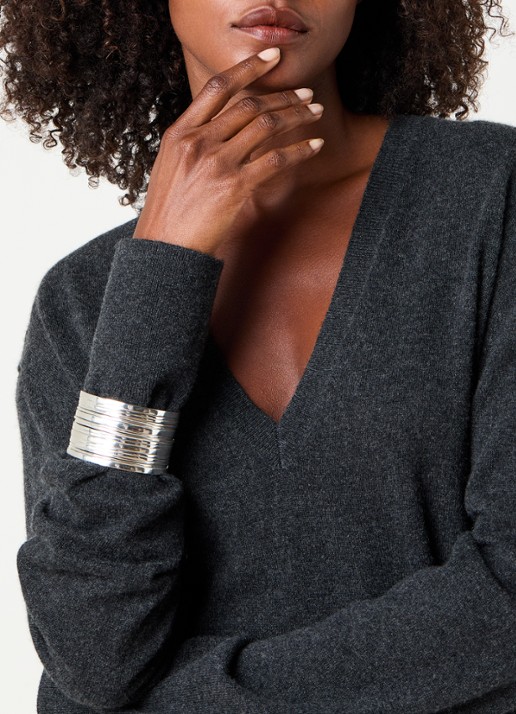 Moliane Zahara armband verguld - voorkant 2 zilver