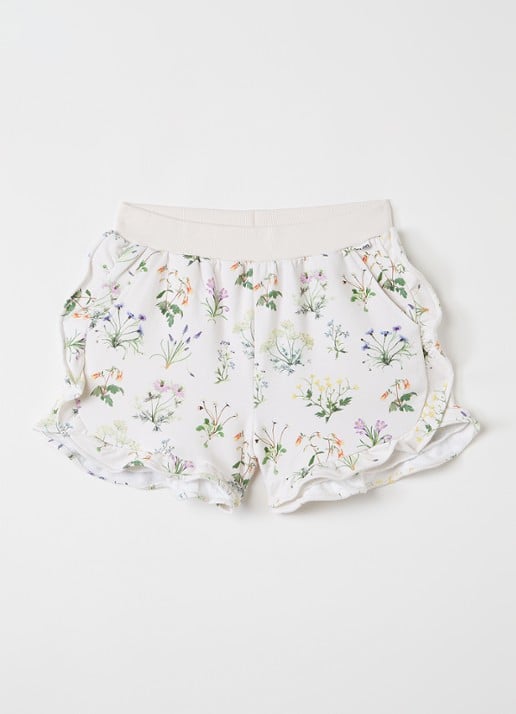 Molo Acacia wide fit korte broek met bloemenprint