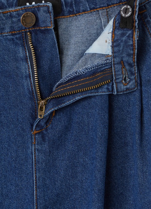 Molo Aeisha wide fit jeans - detail blauw