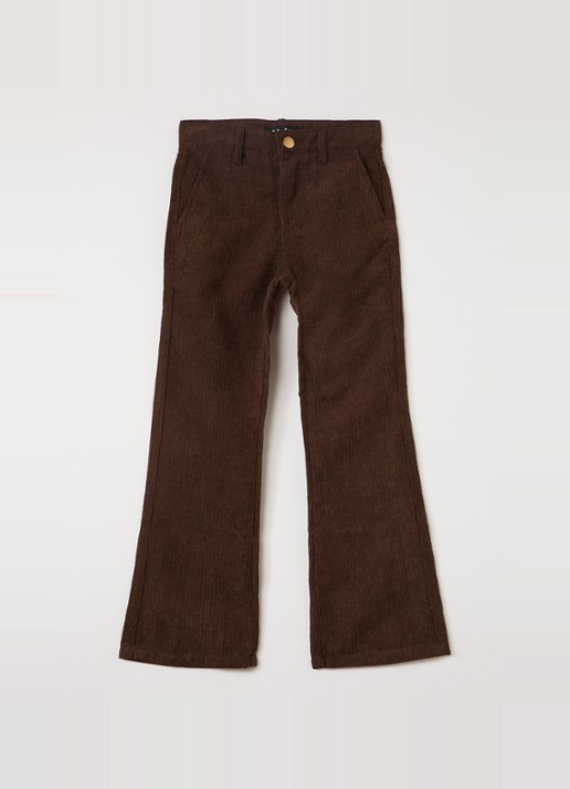 Molo Aida flared broek van corduroy