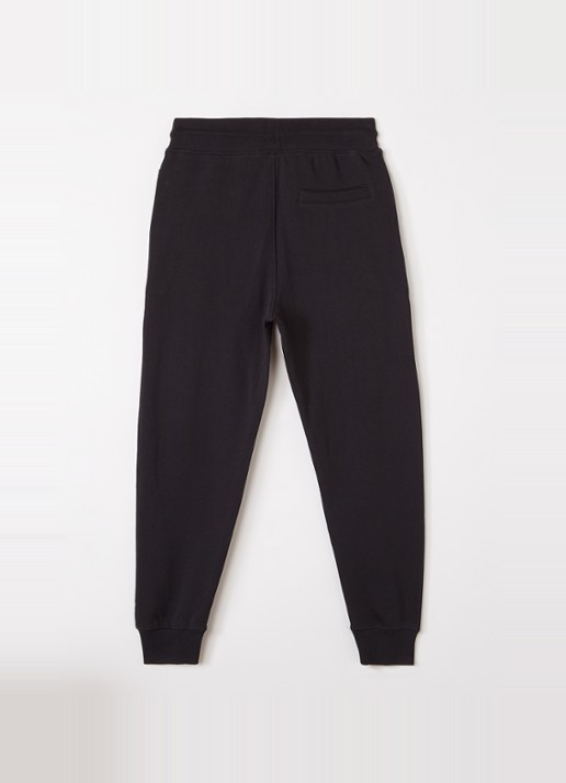 Molo Alvar tapered fit joggingbroek - voorkant 2 zwart