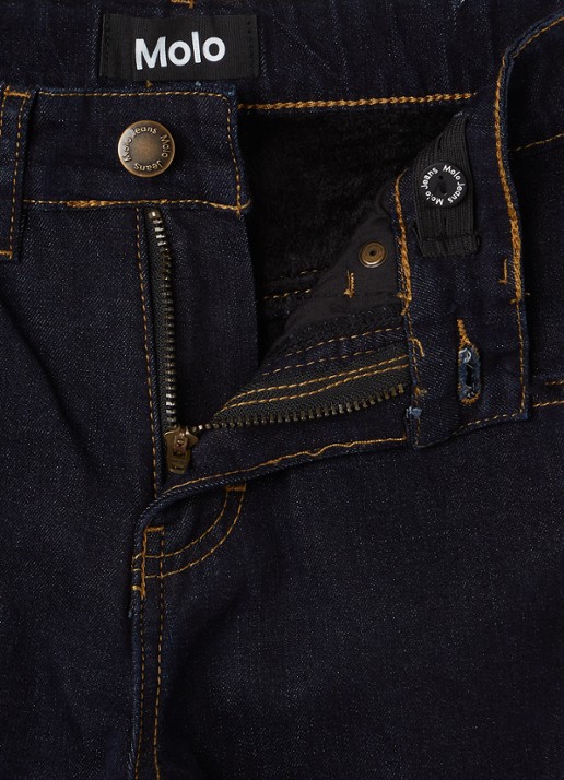 Molo Andy straight leg jeans - detail indigo