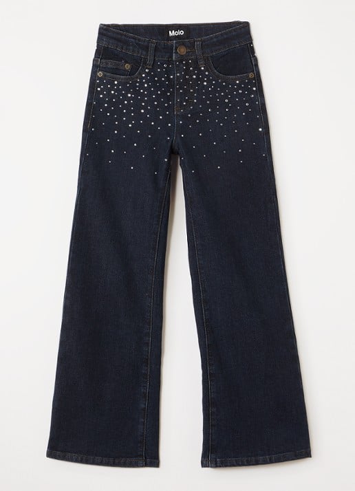 Molo Asta flared jeans van  katoen