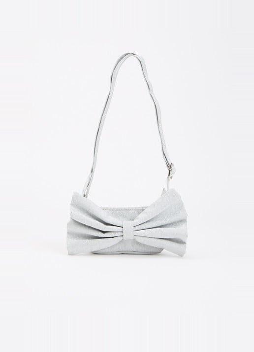 Molo Bow crossbodytas met glitter en strikdetail