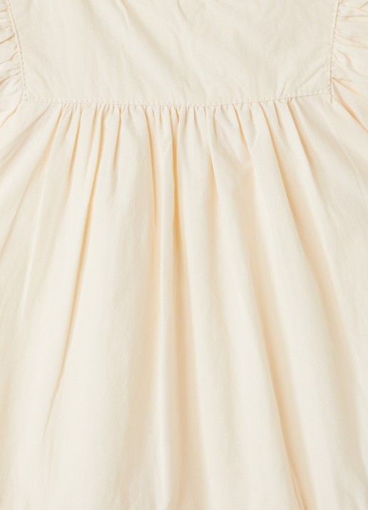 Molo Cammas tuniekjurk met broderie - detail 3 creme