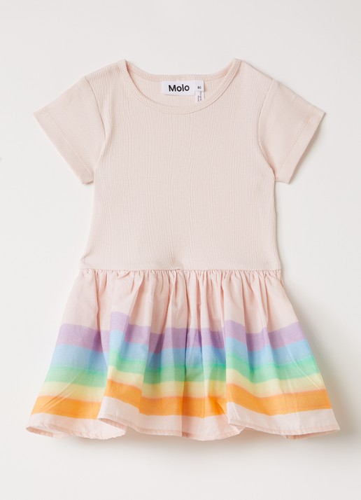 Molo Carin jurk met streepprint