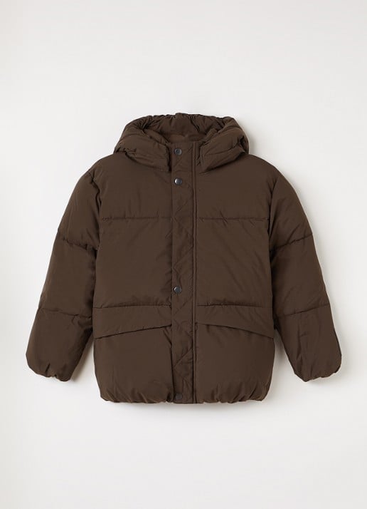 Molo Hayden pufferjack met paspelzakken