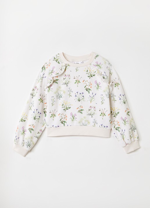 Molo Mabel sweater met bloemenprint