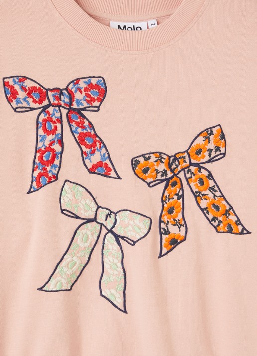 Molo Marika sweater met print - detail 3 roze